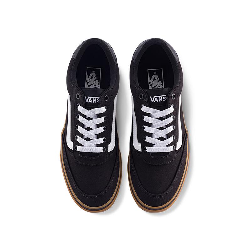 VANS Brooklyn LS Black Gum Sole Men's Canvas Shoes