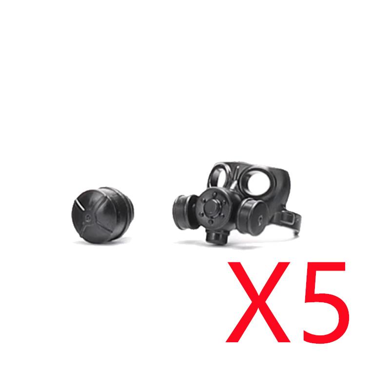 MOC Building Blocks Character Accessories Explosion-Proof Helmets Hats Gas Mask Knife Stands Mechanical Dog Drones DIY Toy Gift
