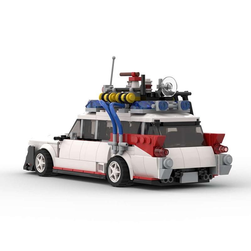 Technische Autos Stadt Super Ghostbusters Modell Bausteine Schöpfer Klassisches Filmauto Steine DIY Bildungsspielzeug für Kinder