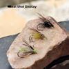 Wet Fly Lure With Synthetic Material For Stream Fish Including Trout Bass And Carp