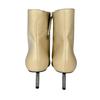 Off-White (38) Square Toe Women Boots White
