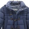 Herno Made In Romania Goose Down Coat 44 Blue PRODUZ LAVJPI HOODIE Men's Used