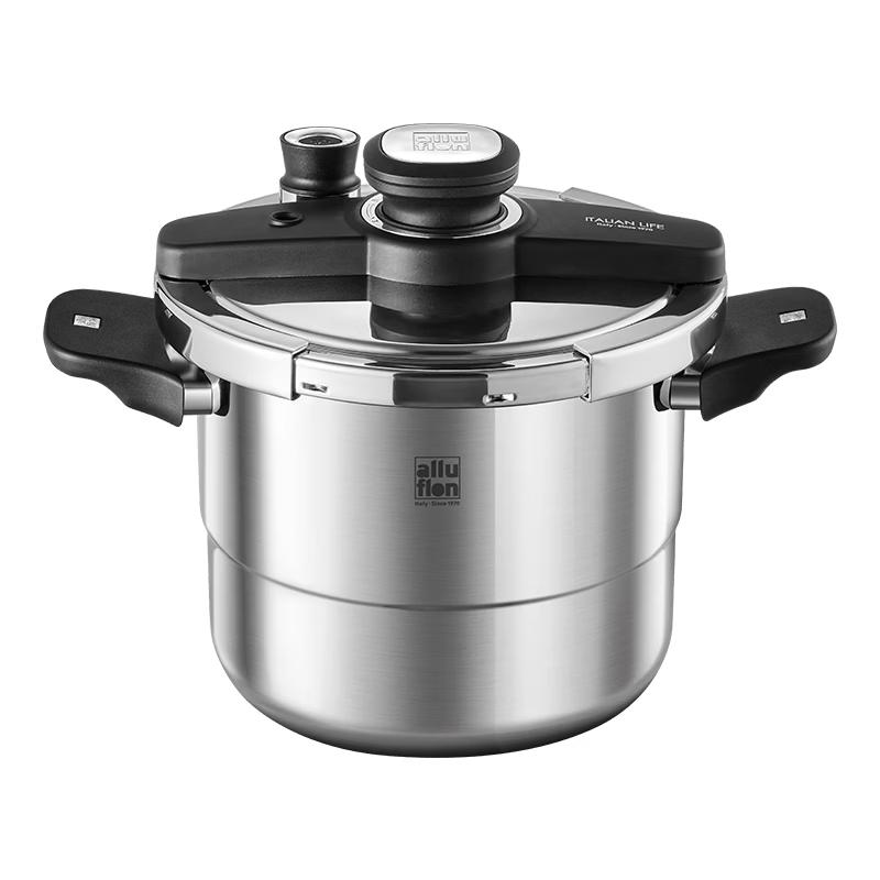 Alluflon 304 SS 3-Layer Composite Pressure Cooker