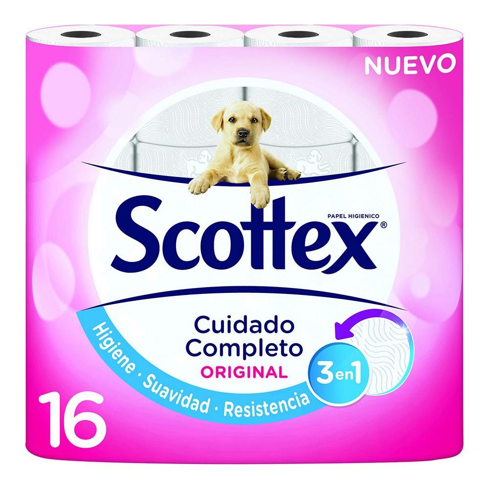 

Оригинальная туалетная бумага Scottex (16 единиц) TU прозрачный