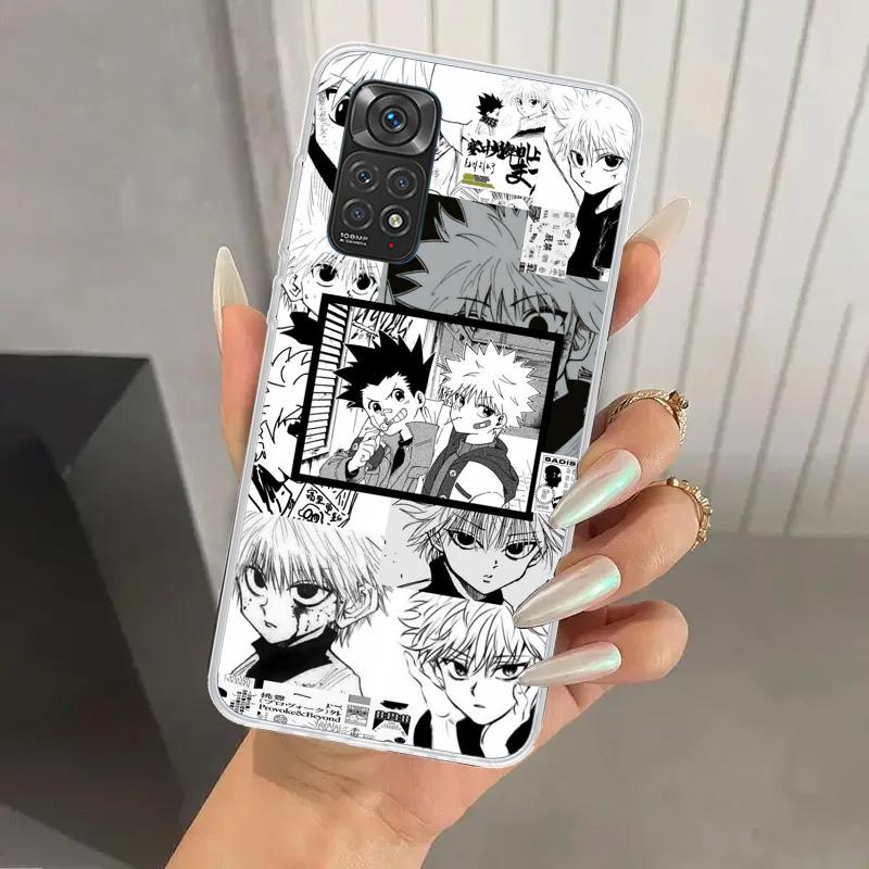 Killua Hunter HXH Phone Case for Xiaomi Redmi Note 15 14 14S 13 12S 12 Pro 11S 11 Plus 11T 11E 10S Soft Funda Print Shell Redmi
