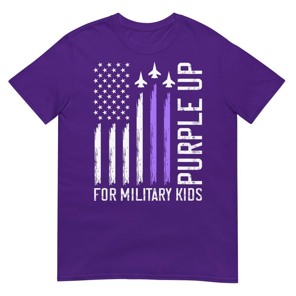 Purple Up For Military Kids Military Child TShirt