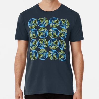 Erde, verzerrt S bis 5XL Hergestellt in AU/USA T-Shirt