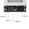 220V 50Hz Electric Prepayment Slot Meter Programmable Single Phase w/ Cards Digital Display Card Meter