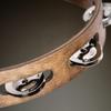 MEINL Percussion Traditional Wood Tambourine Stainless Steel Jingles 1row TA1WB []