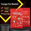 Fireproof Self-Rescue Blanket for Kitchen, Home, Car, and Shop Emergencies