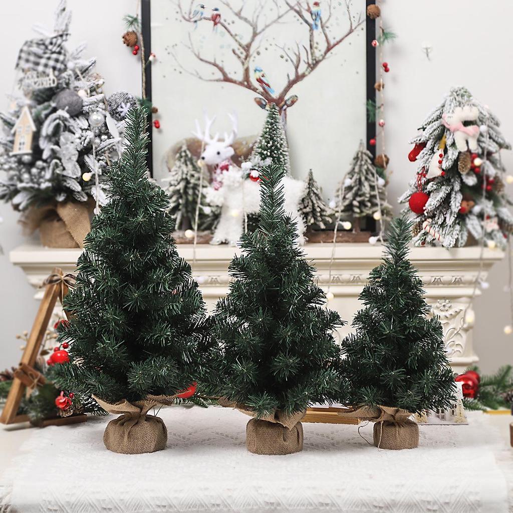 Qi Hao 20CM Bare Christmas Tree for Restaurant or Coffee Table Decor, Perfect for Festival Scene Atmosphere