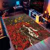 Malenia Bloom Carpet Rug for Living Room Bedroom Home Sofa Decoration,Kids play Nonslip Floor Mat