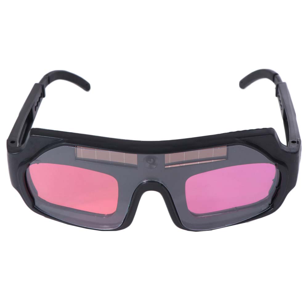 Solar Powered Automatic Dimming Welding Glasses Anti-glare Anti-Scratch Welder Glasses with Headband Auto Darkening
