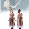 Enchanting Girls Costume Dress Featuring Cinderella And Snow White Cosplay Style For Halloween And Festivals