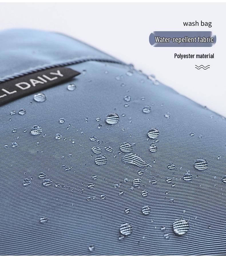 Men's Foldable Waterproof Toiletry Travel Bag with Dry-Wet Separation