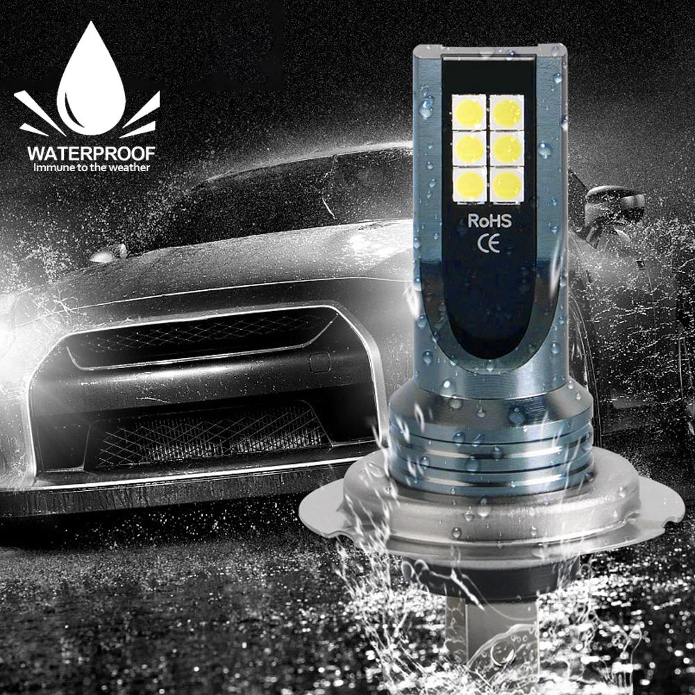 1/2Pcs H4 H7 LED Headlight Bulb H11 H8 H9 H10 H1 H3 Car Fog Light Bulbs 9005 9006 Auto Driving Running Lamps 12000LM 80W 12V
