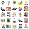 50Pcs King Ranking Sticker Graffiti Personality Cartoon Cute Japanese Comic DIY Skateboard Suitcase Stickers Waterproof