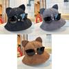 Cute Cartoon Bear Hat Women Sunglasses Spring Summer Sunshade Fishing Hat Men Outdoor Climbing Fishing Trendy