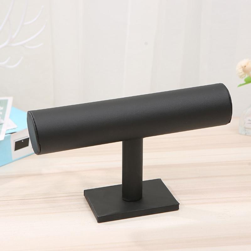Velvet T-Type Bracelet Watch Jewelry Display Stand Headband Hairpin Headdress Organizer Storage Holder Jewelry Storage