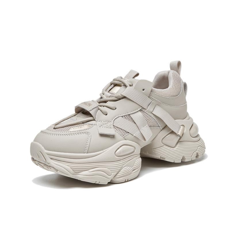 European Platform Shoes Women's Trendy Autumn New Height-increasing Small Muffin Versatile Sports and Leisure Shoes
