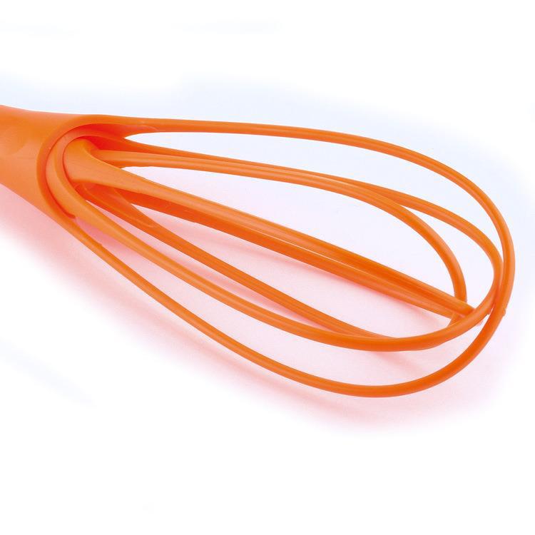 Rotating Plastic Whisk Manual Mixer for Baking