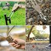 Reflective Windproof Camping Rope Tent Guyline Rope With Rope Adjuster Carabiner For Outdoor Camping Hiking Fixing Canopy