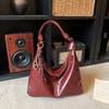 Fashion Solid PU Zipper Concise Shoulder Bags High Quality Sweet Youth Tote Bags for Women Popularity Designer Style Handbags