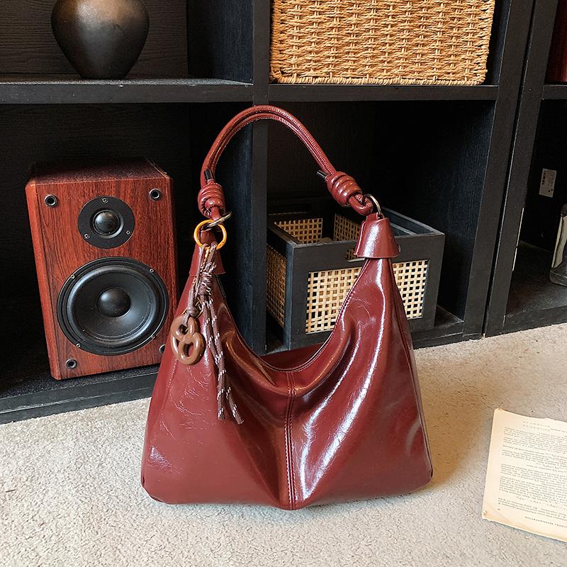 Fashion Solid PU Zipper Concise Shoulder Bags High Quality Sweet Youth Tote Bags for Women Popularity Designer Style Handbags
