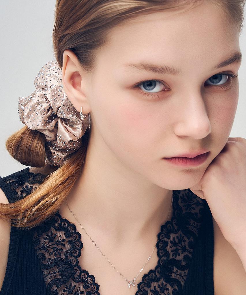 Dana Burton Jamie Crystal Scrunchie