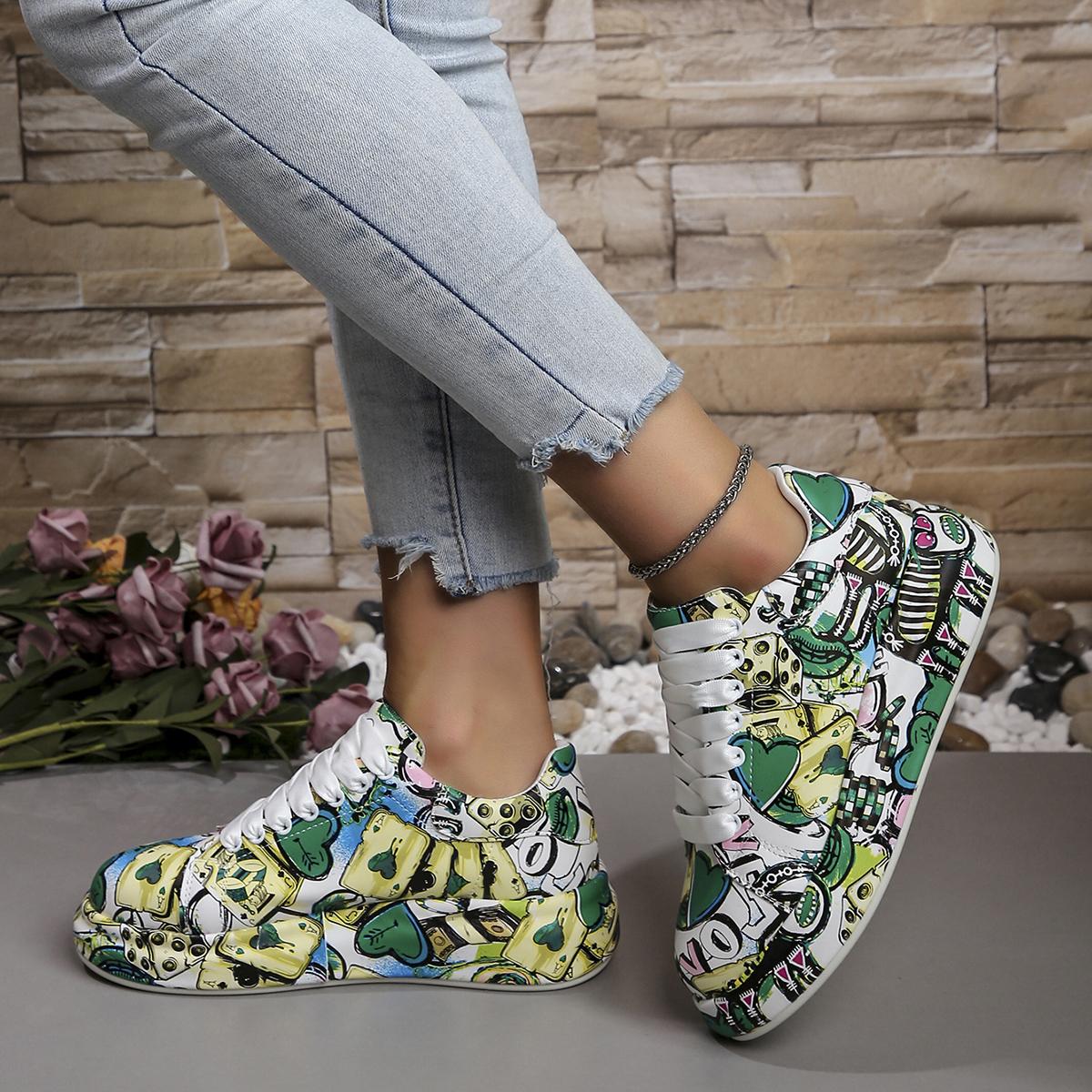 Модные женские повседневные кроссовки — фото 4