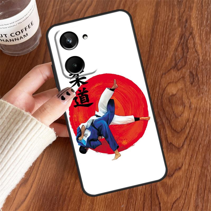 Judo jiu jitsu BJJ Brazilian Case For Realme 10 Pro Plus 8 9 8i 9i GT Neo 5 2T 3T C11 C15 C30 C31 C35 C25s C21Y Cover