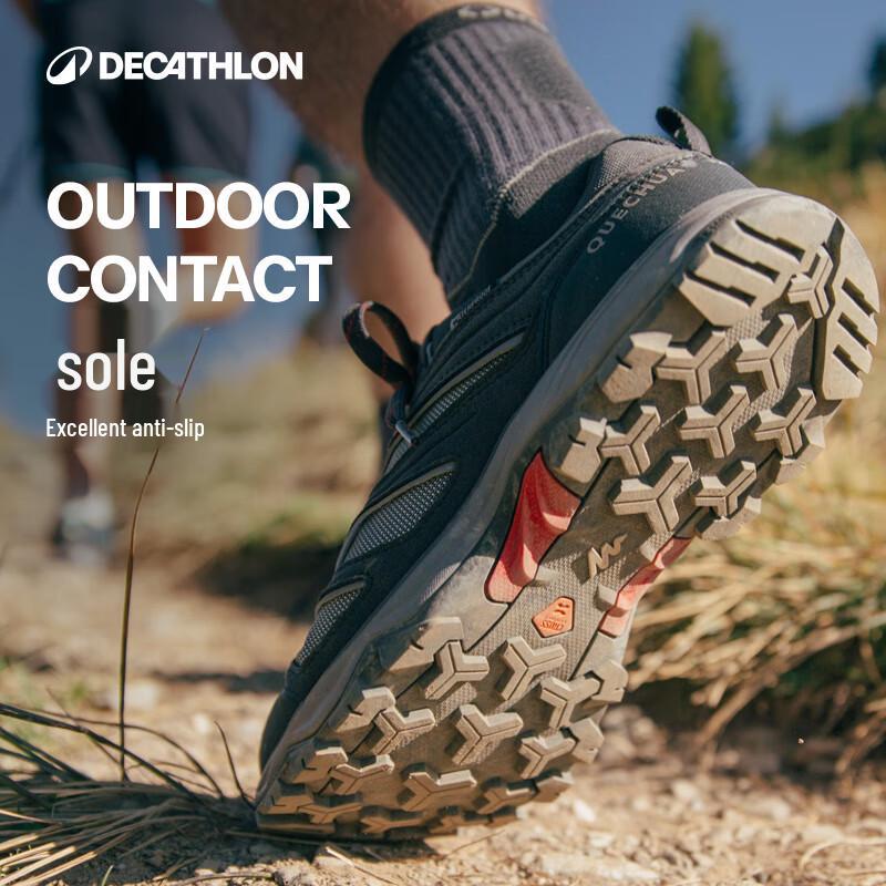 Decathlon MH100 Men's Waterproof Low-Cut Hiking Shoes