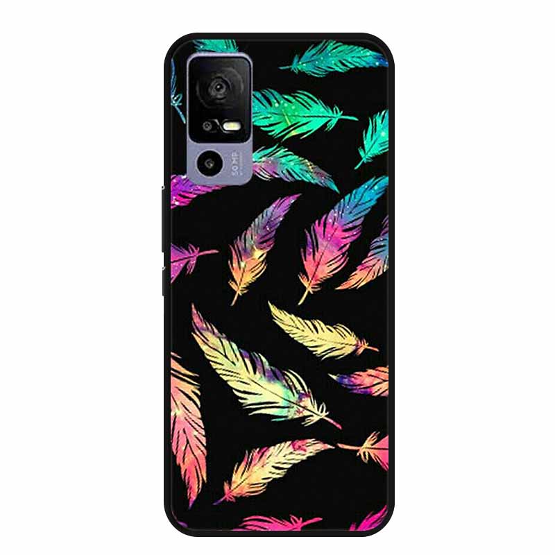 For TCL 40 R 5G Cases T771K Fashion Soft TPU Silicone Phone Case For TCL 40R 5G T771H Cover Back Fundas Bumper Shockproof Coque