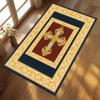 Tappeto con stampa della croce della Sacra Bibbia, tappetino religioso, decorazione cristiana per la preghiera