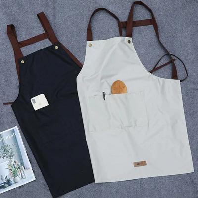 New Anti Fouling Apron, Waterproof and Oil Resistant, Household Kitchen Cooking Fashion Apron, Adult Work Clothes