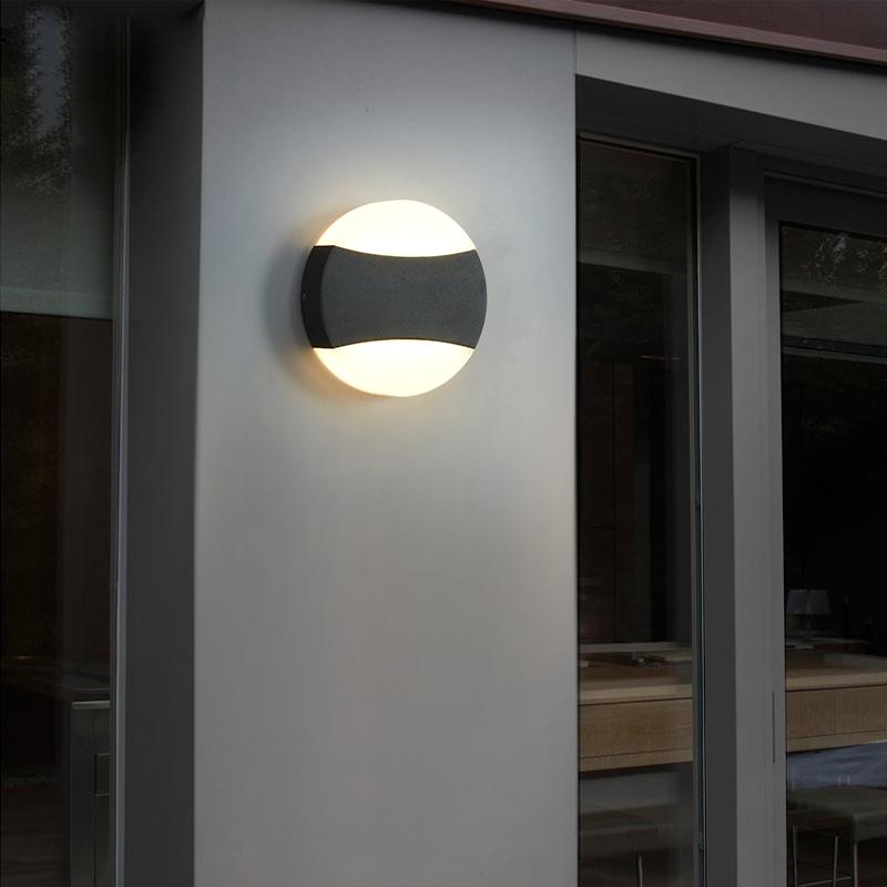 Outdoor Wall Light Front Porch terrace lamp Modern Exterior Wall Sconces Garden House Apply Wall Lamp Waterproof Wall Lighting