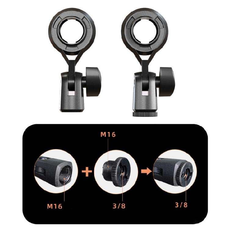 Rotatable Mic Stand Clip Microphone Holder Clamp For Microphone Stand Microphone Accessories Holder Clip Accessories