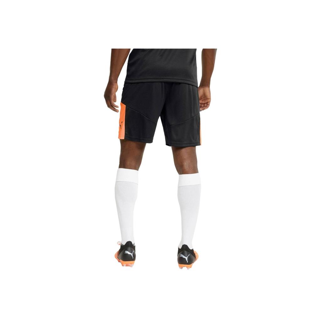 Puma Contrast Logo Print Elastic Waist Casual Breathable Shorts Men Bottoms Black 657952-45