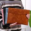 Business Folder Water Resistant Leather Document Organiser Carrying Case Magnetic Button Closure 330x240cm for Office