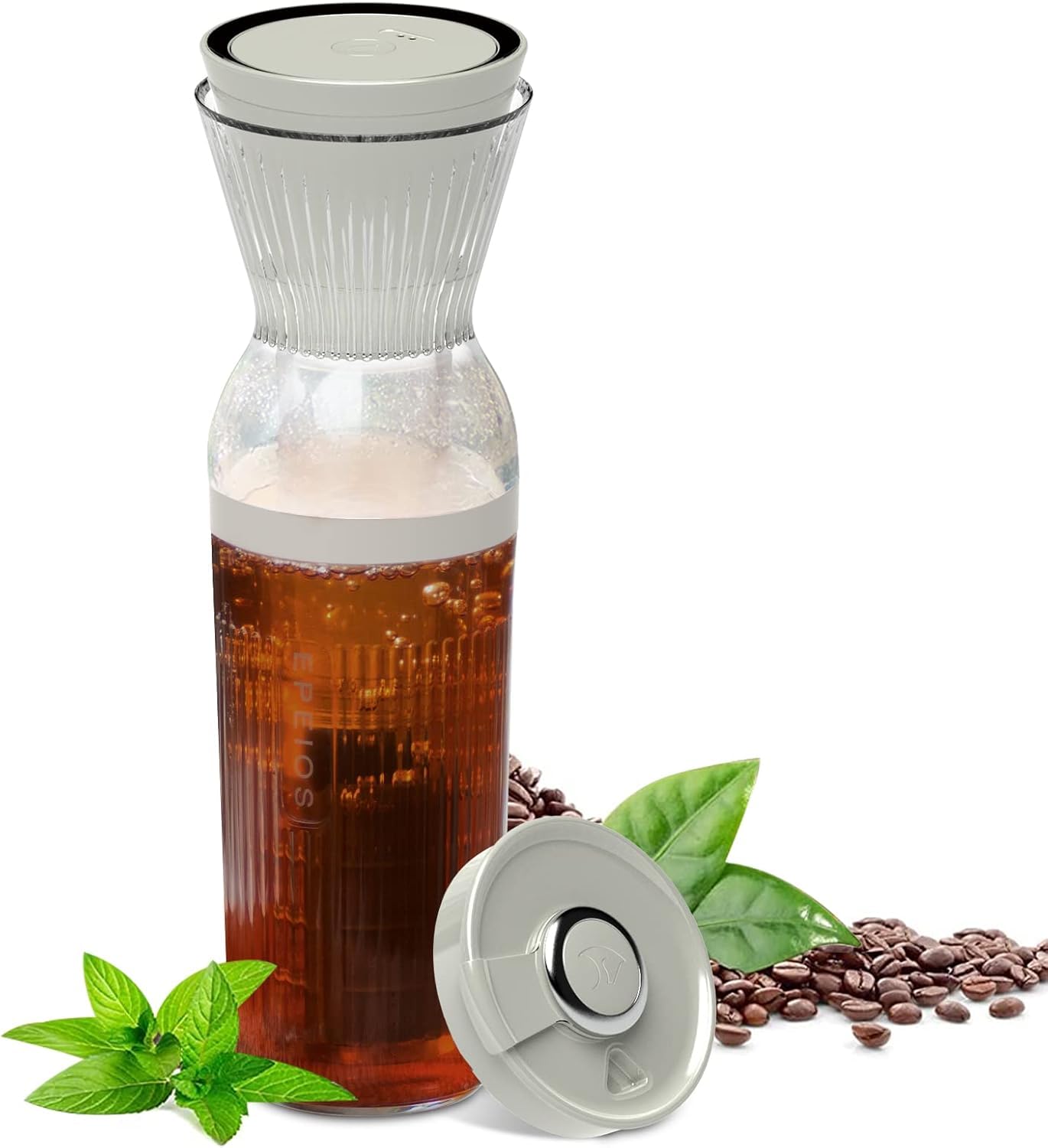 

on Epeios Cold Brew Fully Brew Delicious and 350mL Dutch Hot Tumbler with Coffee Iced Easy USB Electric [Featured Hirunandesu] Maker, Automatic,