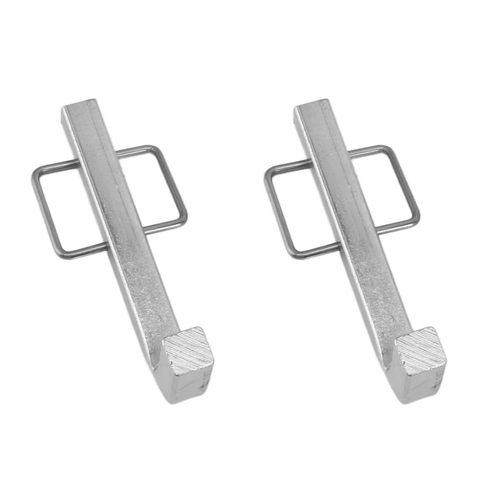 2Pcs Premium Snap L Pins Steel Snap L Pins Equalizer with Integrated Snap Clips for Weight Distribution Hitches