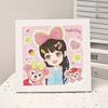 High-End Diamond Painting Diy Van Gogh Starry Sky Cat Creative Handmade Toy Table Decoration Diamond Painting With Frame