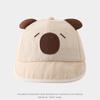 Spring Summer Newborn Bonnet Cute Capybara Sunscreen Hat New Baby Bucket Hat  1-3y