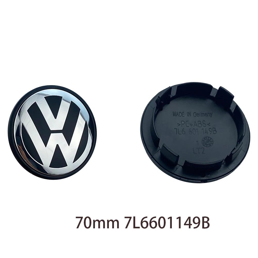For VW Volkswagen Jetta MK5 Golf 4PCS 55mm/60mm/63mm/65mm/Car Styling Wheel Center Cap Hub Covers Badge Accessories For VW Volks