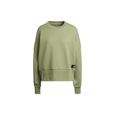Fi 3s Crew Neck Sweatshirt Women Tops Acid-Green HC1639