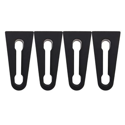 4Pcs/Set Rattling Screaks Soundproof Deaf Seal Buffer Car Door Damper Door Lock Sound Deadener Damper Buffer