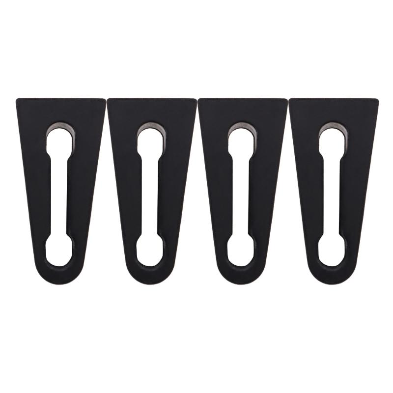 

4 шт. Демпфер для снижения шума замка двери автомобиля, буфер, предотвращающий дребезжание и скрипы, звукоизоляционная глухая уплотнительная прокладка, автоаксессуар 1