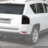 Folia Ochronna na Lampę Tylną Naklejka Dekoracyjna na Lampę Tylną Do Jeep Compass 2011-2016 Plastik ABS Akcesoria Zewnętrzne