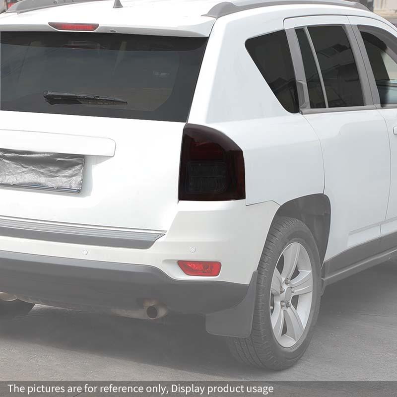 Folia Ochronna na Lampę Tylną Naklejka Dekoracyjna na Lampę Tylną Do Jeep Compass 2011-2016 Plastik ABS Akcesoria Zewnętrzne