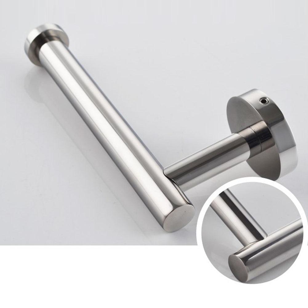 304 Stainless Steel Bathroom Toilet Paper Holder Exquisite Towel Rack Without Cover